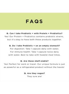 JSHealth Vitamins Gut Health and Immunity Formula | Probiotics for Women and Men | Shelf Stable Probiotic Supplement for Digestive Health and Immune Support (30)  - Image 4
