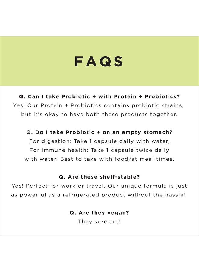 JSHealth فيتامينات صحة الأمعاء ودعم المناعة | بروبيوتيك للنساء والرجال | مكمل بروبيوتيك مستقر على الرف لصحة الجهاز الهضمي ودعم المناعة (30) - Image 4