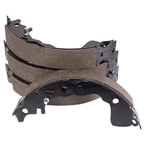 TRQ Rear Brake Shoes Compatible with 2018-2022 Nissan Kicks 2020-2022 Versa - Image 1