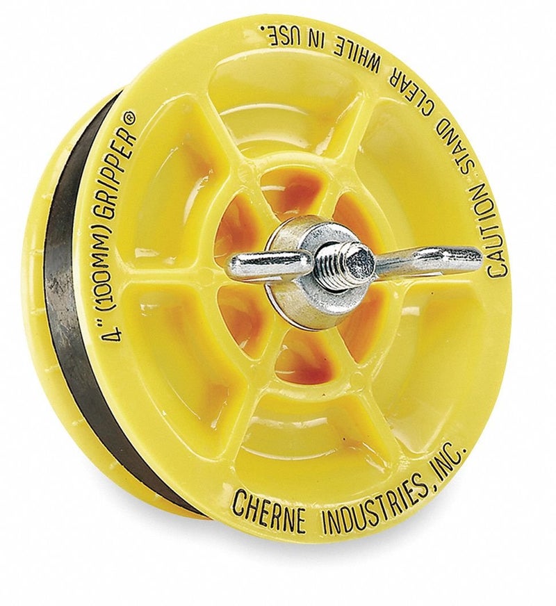 Pipe Plug Mechanical 8 in EOP 270288 Yellow