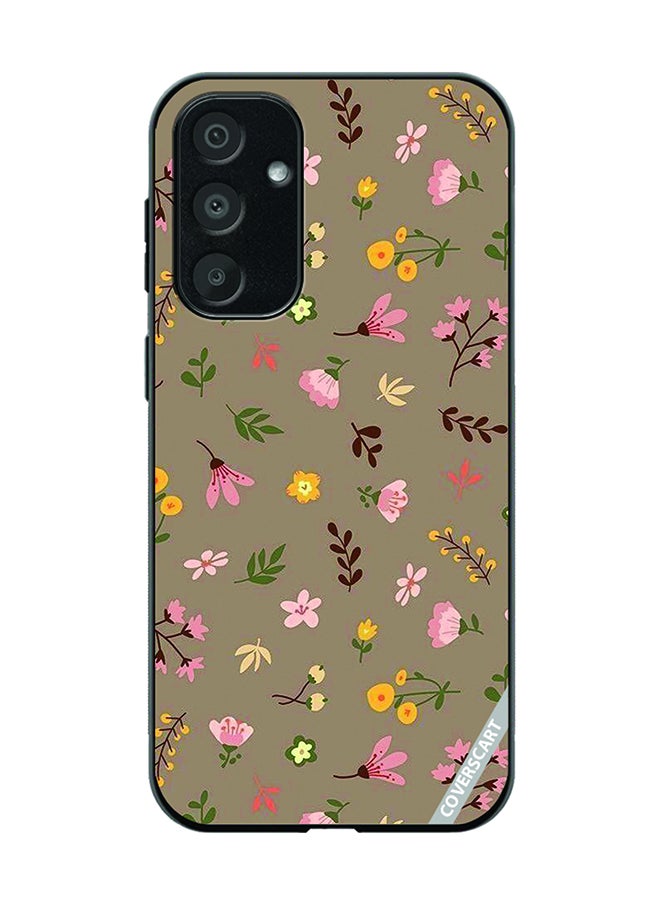 Protective Case Cover For Samsung Galaxy A55 Floral Design Multicolour