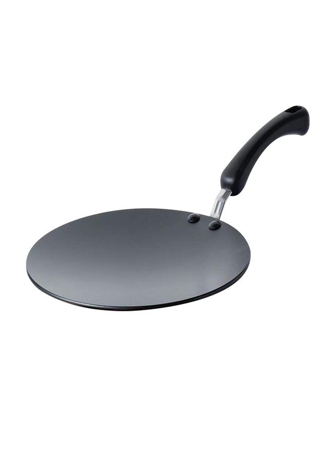 Meyer Premium Non-Stick Curved Roti Tawa, 26cm, Orange (5mm thick) - Image 1