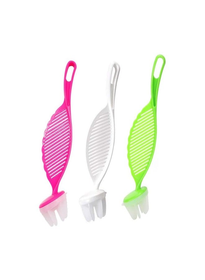 Ebonee 3 Pack Rice Washer Tool, Stirring Rice Washing Stick with Hanging Hole Kitchen Creative Handheld Stirring Rice Wash Strainer for Kitchen Restaurant - Image 1