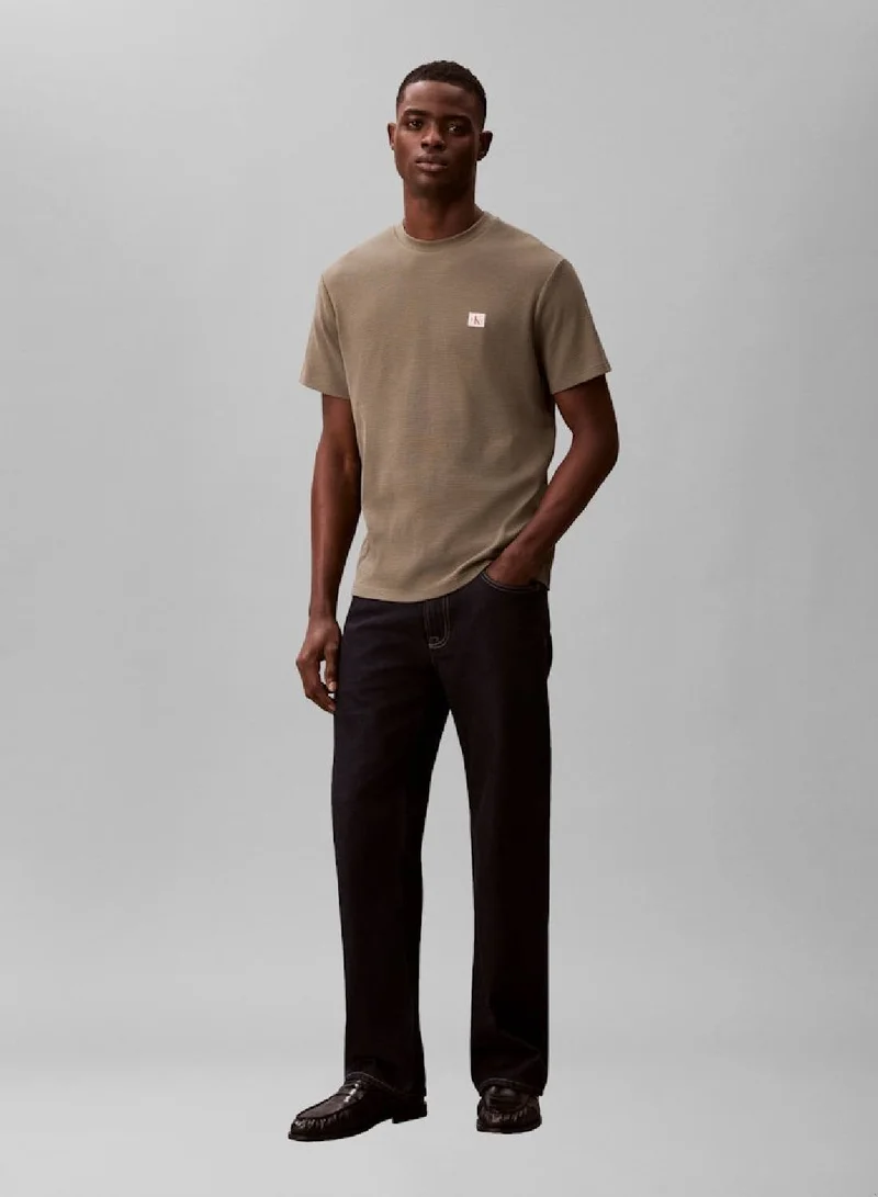 Calvin Klein Jeans  Classic Waffle T-Shirt for Men | Best Price UAE