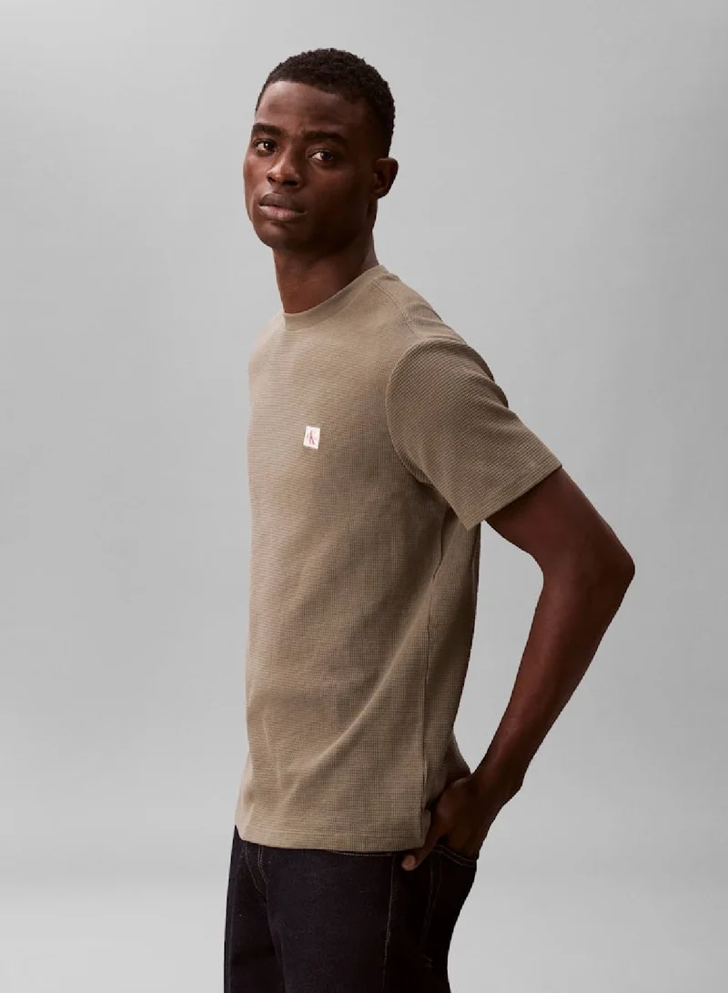 Calvin Klein Jeans  Classic Waffle T-Shirt for Men | Best Price UAE