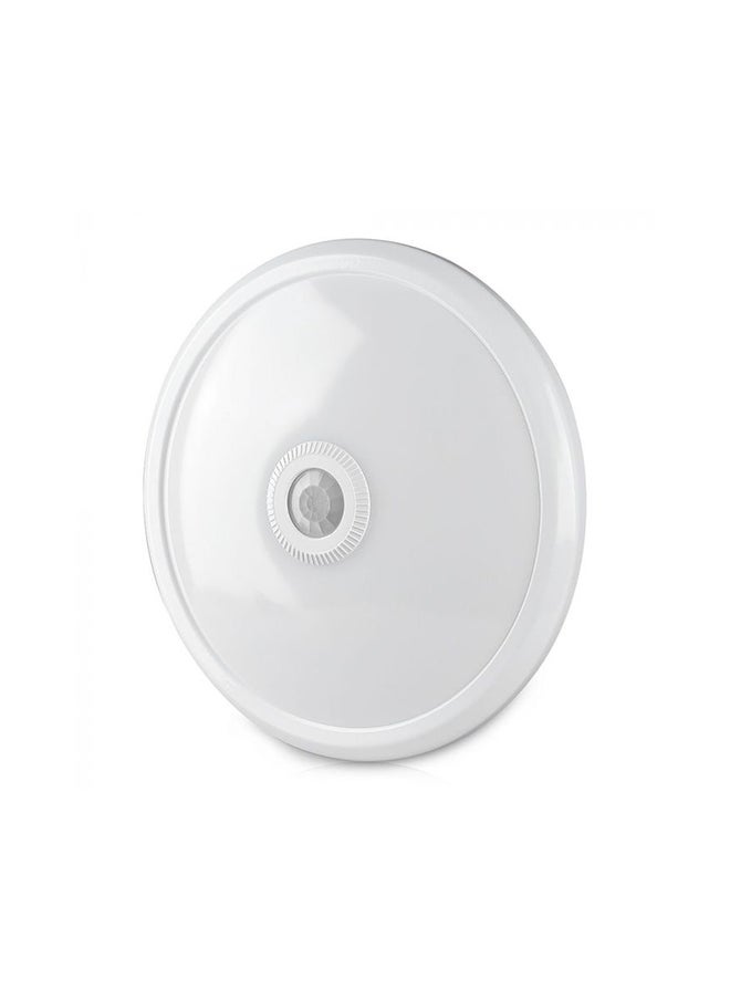 V-TAC - 12W LED DOME LIGHT WITH PIR SENSOR - Image 1