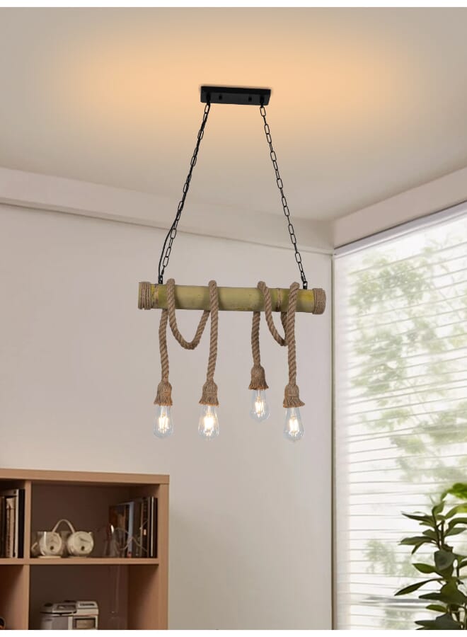 Best Power Heritage Chandelier 6612-4 with 4 E27 Lamp Holders – Classic Pendant Ceiling Light, 60cm Diameter, 65cm Adjustable Length – Elegant Fixture for Living Room, Dining Room, or Hallway (Bulbs Not Included)  - Image 1