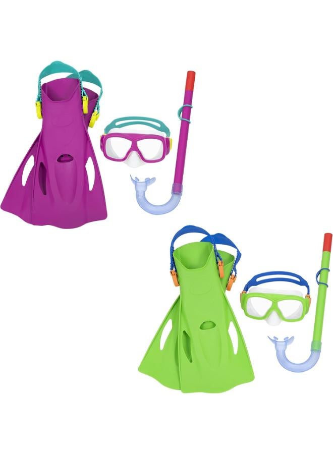 بست واي بيست واي الاطفال غص قناع / أنتيليك ، الأشعة فوق البنفسجية المحمية ، قابل للتعديل غص قناع للبنين والبنات ، إكسبلورا الأساسية ، 2 ألوان متنوعة