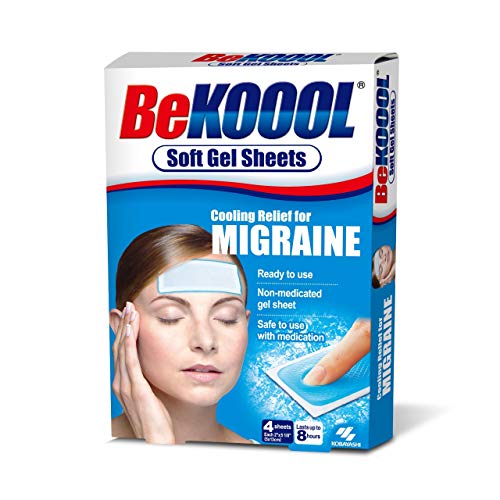 BeKOOOL Migraine Gel Sheets - 4 Count. - Image 2