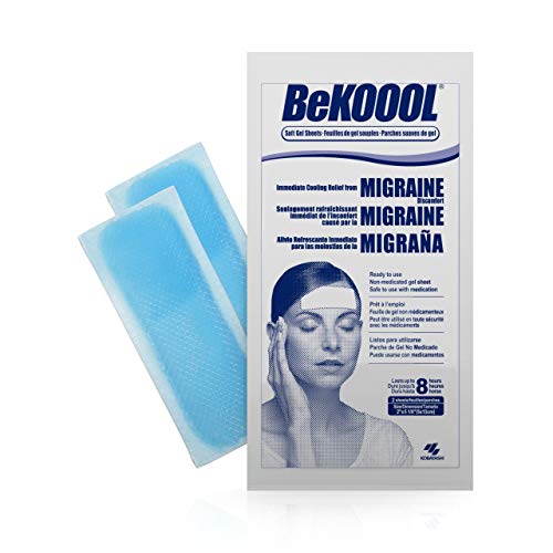 BeKOOOL Migraine Gel Sheets - 4 Count. - Image 3