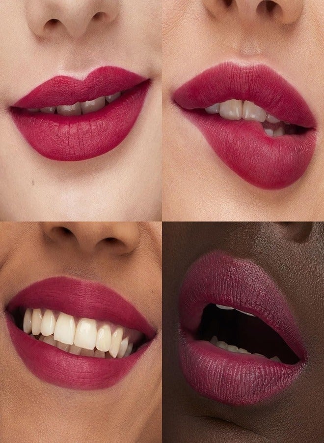 Milani Color Fetish Balm Lipstick 200 Bitten Dark Berry – Hydrating, Buildable Strawberry Red Lip Color with a Lustrous Finish - Image 2