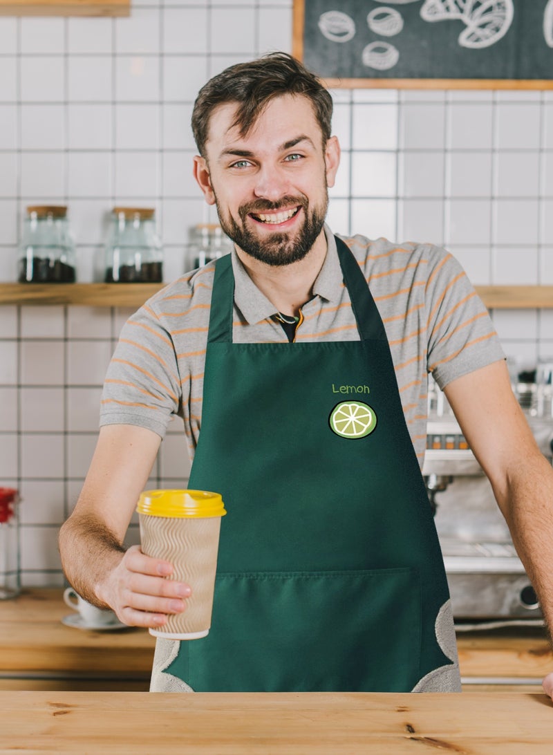 HomarKet 2 Pack Kitchen Aprons for Women,with Large Pockets - Waterproof, Oil-Resistant, and Stain-Proof, for Cooking, Baking, and Home Protection - Image 5