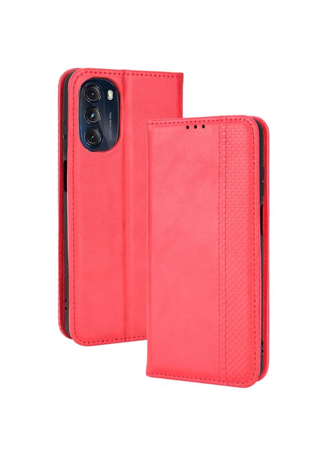 اس-توب جراب لهاتف Motorola Moto G 5G 2022 جراب هاتف جلدي بمشبك مغناطيسي بتصميم كلاسيكي - Image 1