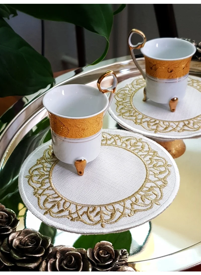 Tanem Home Gardenia Fabric Coaster