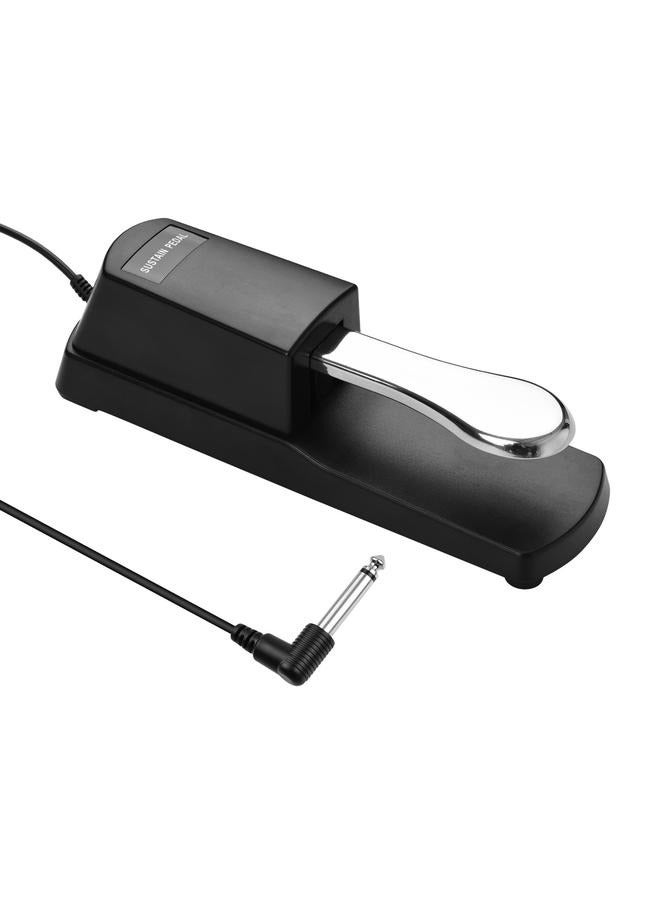 IC Electric Piano Keyboard Sustain Damper Pedal -Piano Sustain Pedal Keyboard Damper Pedal 6.35mm Plug Sustain Pedal Universal Piano Midi Electronic keyboards Style - Image 1