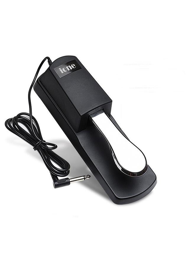 IC Electric Piano Keyboard Sustain Damper Pedal -Piano Sustain Pedal Keyboard Damper Pedal 6.35mm Plug Sustain Pedal Universal Piano Midi Electronic keyboards Style - Image 2