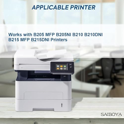 SAIBOYA B205/ B210/ B215 Black High Capacity Toner-Cartridge (3,500 Pages/Pack) Compatible for Xerox 106R04347 for Xerox B205, B210 and B215 MRP Laser Printers - Image 2