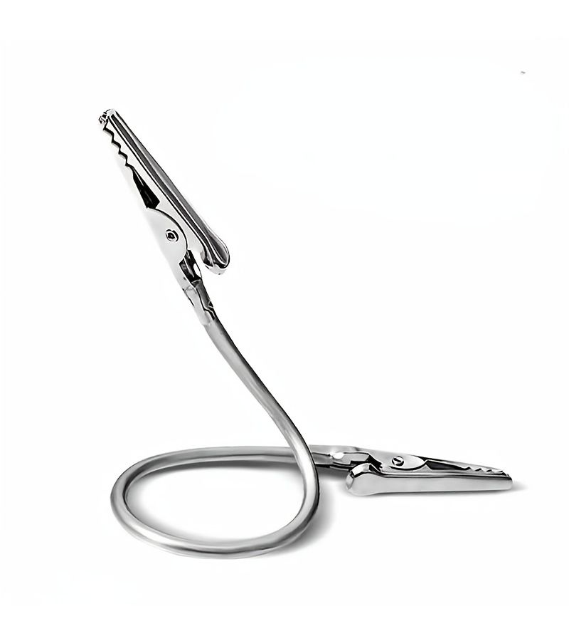 9Pcs Heavy Duty Multifunctional Double Head Alligator Clip Holder Metal Rod Can Be Bent 360 Degrees Arbitrarily Freely Adjust The Angle Suitable For Office Model Making Home Mosquito Repellent - Image 5