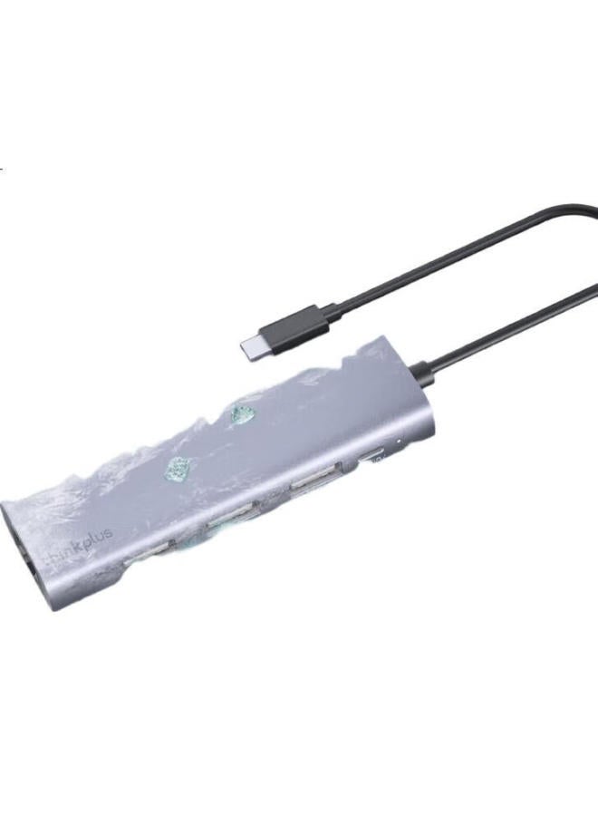 thinkpad Lenovo Type-C To Ethernet Adapter Rj45 Ethernet Adapter Usb-C Expansion Dock Hub Splitter Notebook Expansion Dock Extension Cable Lrc3 Gigabit - Image 3