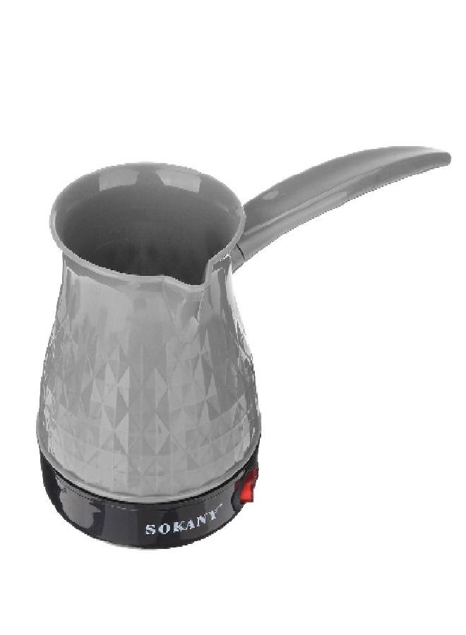 سوكاني ماكينة صنع القهوة التركية سعة 500 مل SK-219 رمادي - Image 1