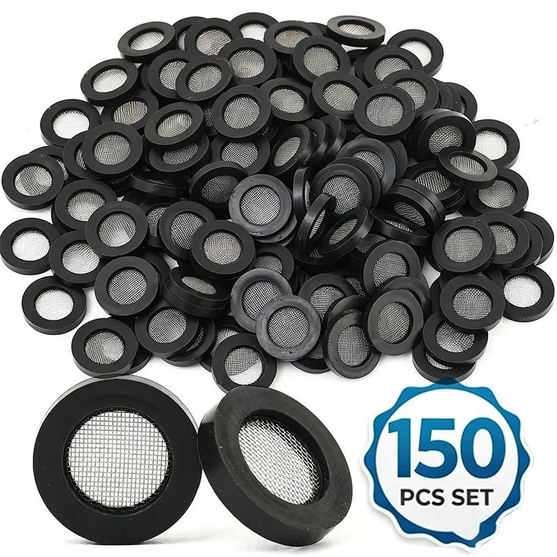 150PCS عالمية المطاط الصنبور غسالة فلتر شبكة التسرب دليل دش خرطوم O-حلقات طواقم صافي مطبخ حمام اكسسوارات أجزاء - Image 2