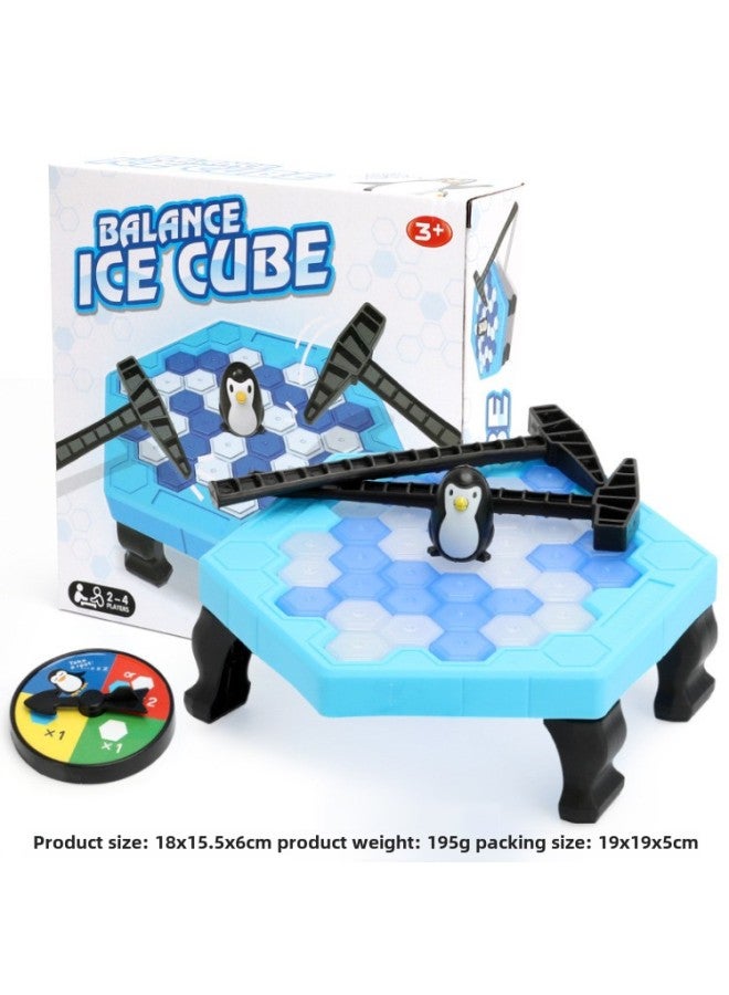 Children's Desktop Pirate Ship Balance Game Ice-breaking Penguin Draw Game Parent-child Interactive Leisure And Entertainment Play-color:5699 Small Ice Breaking Penguin (144 Boxes/carton) - Image 1