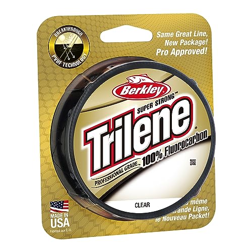 Berkley Trilene® 100% Fluorocarbon, Clear, 6lb | 2.7kg, 200yd | 182m Fishing Line, Suitable for Freshwater Environments - Image 1