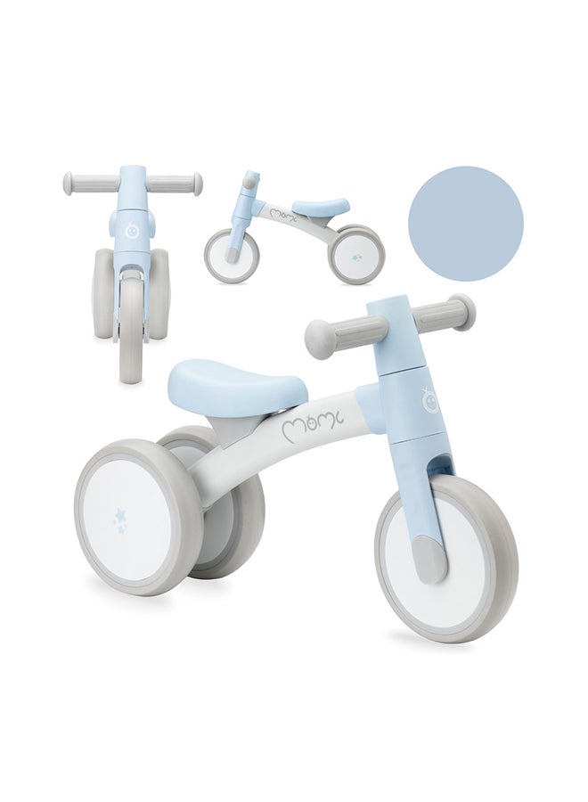 Momi Tedi Mini Bike For Children's  Upto 1-3 Years, Antislip Handles, Sturdy Aluminium Frame, Lightweight 1.2 Kg - Blue - Image 4
