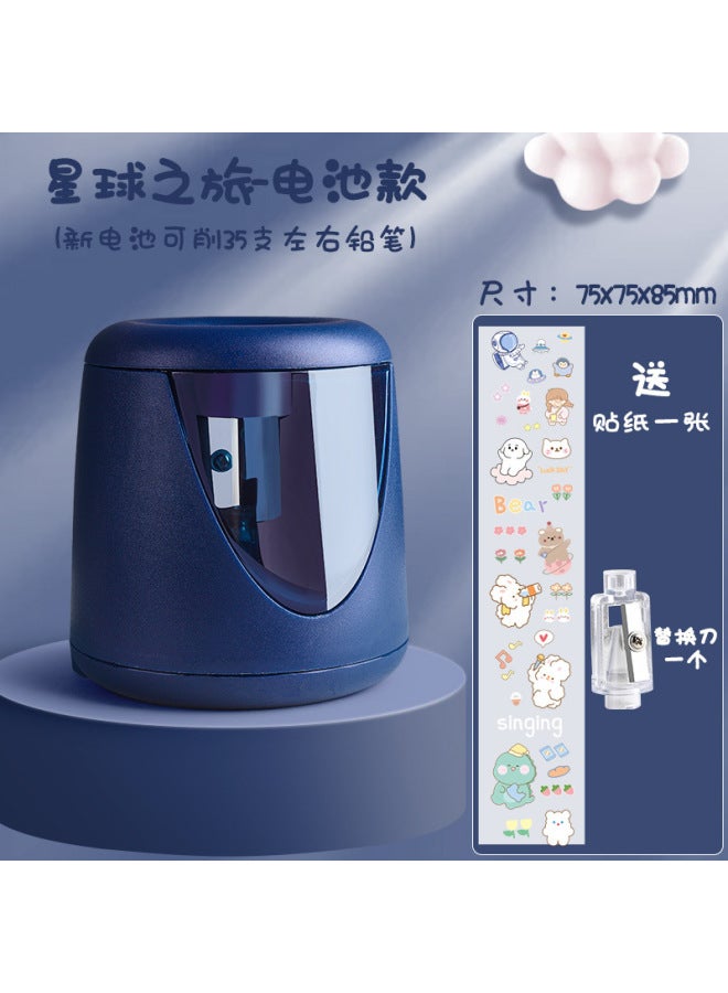 Kaba Bear Cute Automatic Pencil Sharpener For Children And Primary School Students Electric Pencil Sharpener Automatic Battery Lead Pencil Sharpener - Image 1