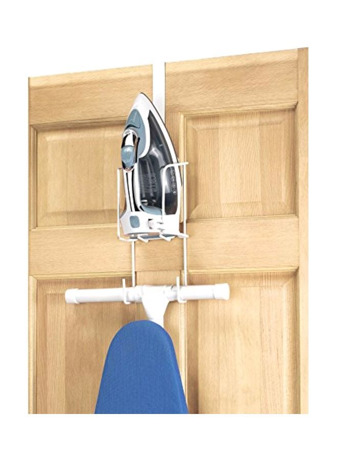 Whitmor Whtmor 6023-5852 Over-the-door Ironing Caddy White - Image 2