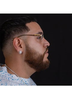 STAUD Stylish Cheetah Metal Head Sunglasses  - Image 4