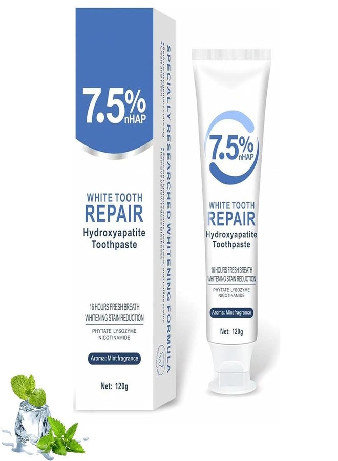 tebazoew Hydroxyapatite Toothpastes for Enamel Protection and Tooth Strengthening, Fluoride-Free Formula for Sensitive Teeth, Gentle and Effective Formula, Gentle Mint, Fresh Breath (1PCS - Image 1