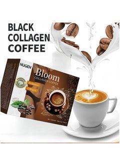 NUGEN Bloom Probiotic Collagen Coffee 100% Organic, Weight Loss Coffee Slimming Coffee Probiotic Collagen Detox Premium Collagen Coffee  (10g*10bags)  - Image 3