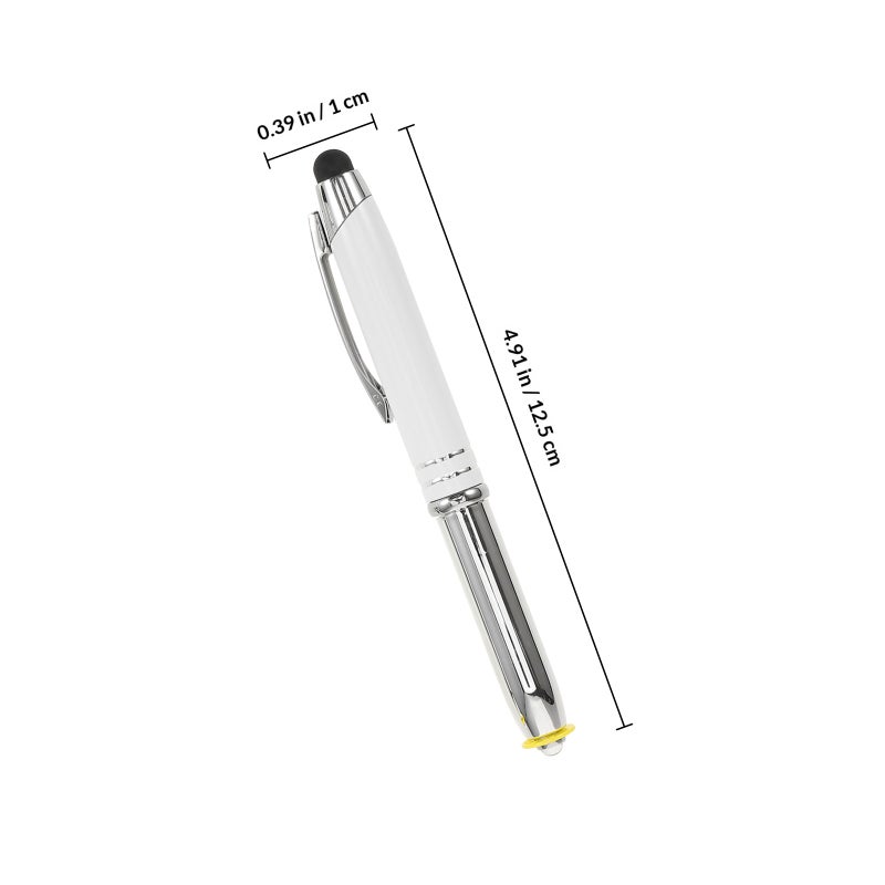 2Pcs Capacitive Pen Stylus Pen Multi-Function 3 In 1 Pen with Stylus Tip - Image 2