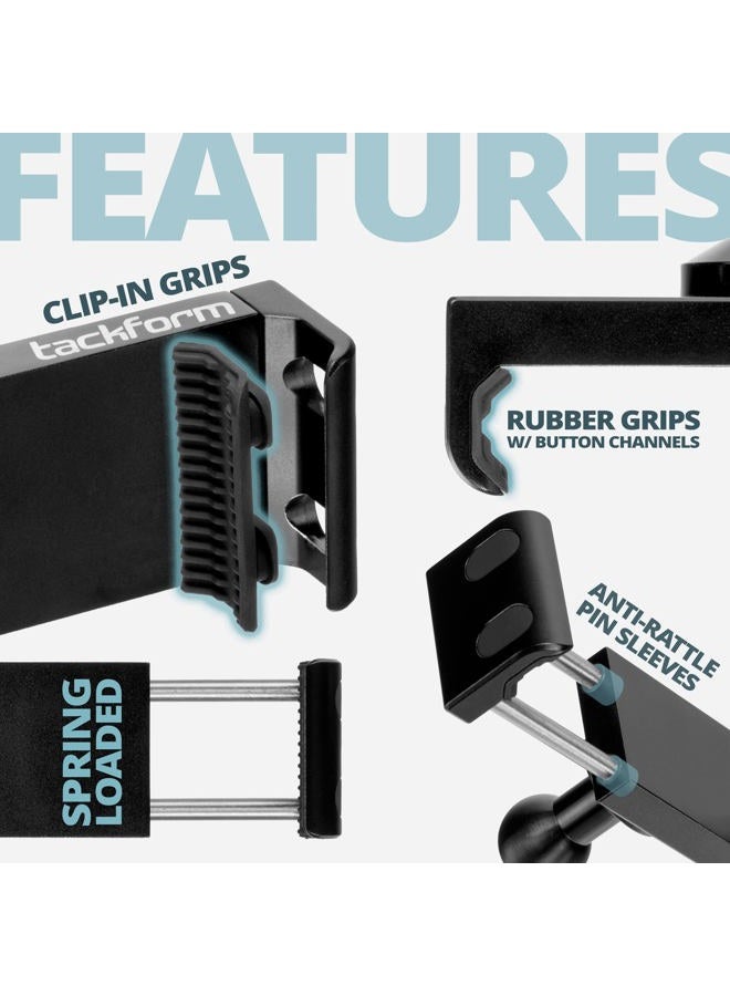 tackform Enduro 20LITE Phone Holder - Spring Tension Optimized for in Vehicle Use, Truck and Fleet, Rock Crawling | 20mm Aluminum Ball - Image 2