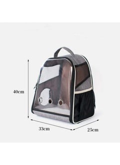 Cat Carriers Oxford Carrier Ventilation Outdoor Travel Extra Space Universal Window Backpack Panoramic Suitcase (Grey) - pzsku/ZC3F1584A860A19877C11Z/45/_/1728313520/bf487cb2-2698-4496-a1f5-f24125233e4a