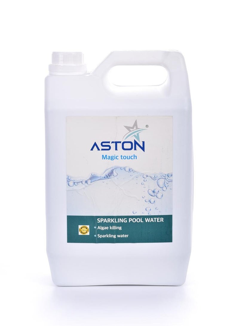 Aston Magic Touch Pool Water Treatment, 5 Litres, Sparkling Water and Algae Control - Image 2