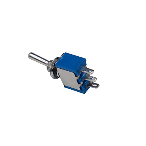 Electronicspices Electronic Spices 10pcs SPDT Mini Toggle Switch 3-Pin 2 Position ON/ON Miniature Toggle Switch 6A 125V AC - Image 5
