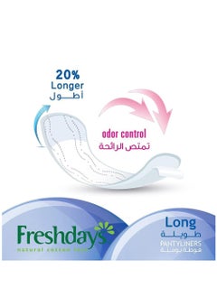Freshdays Pantyliners Long 72 Pads White  - Image 4