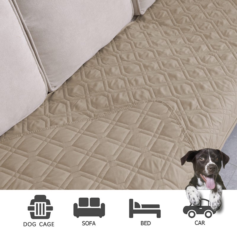 Ameritex Waterproof Blanket Reversible Dog Bed Cover Pet Blanket for Furniture Bed Couch Sofa - Image 3