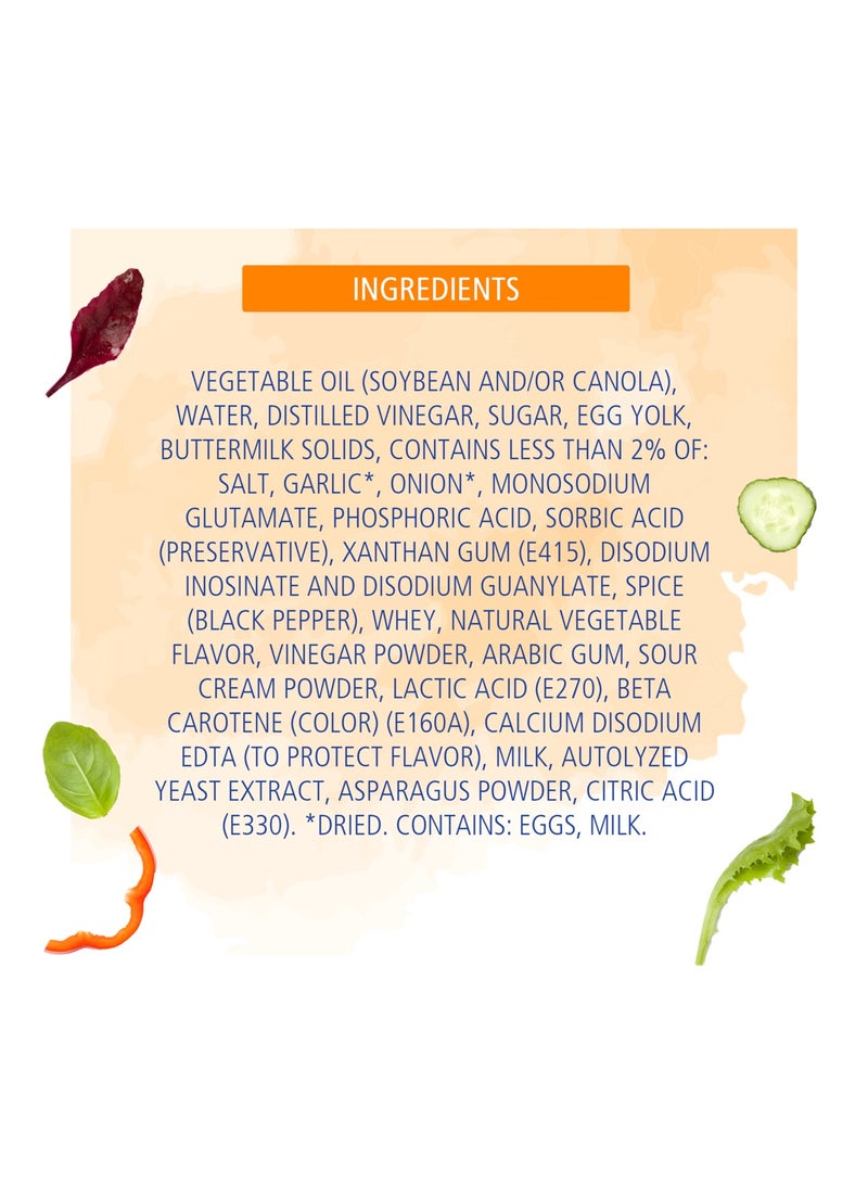 American Garden Ranch Dressing & Dip Gluten Free 473 ML - Image 3