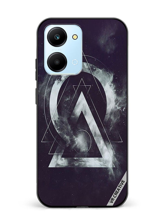 VR CREATIVE Protective Case Cover For Honor Play7T Abstract Design Multicolour - Image 1