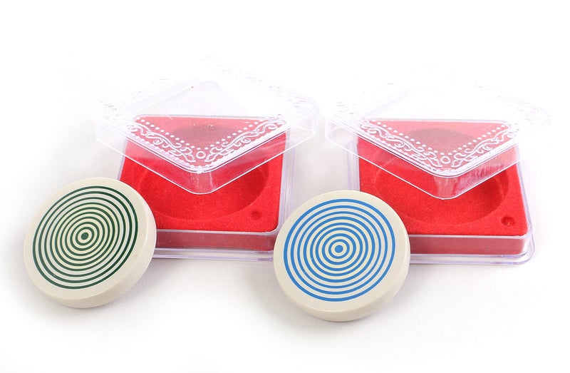 Mayatra's Carrom Striker Set, Indoor Game Striker Accessories Set of 2 Pool White Ball Striker (Ivory Strike) - Image 5