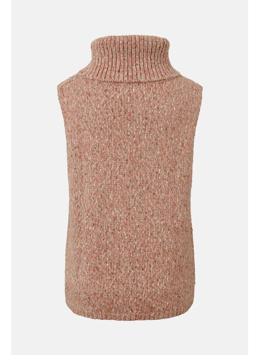 Women Knitted Sleeveless Sweater Vest, Dark Blush Combo - pzsku/ZC3F1A1E07A9BC435CCB1Z/45/_/1740493221/7426b6f0-bd45-4367-9109-3c32aed625a2