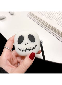 NIBEMINENT Case Compatible with Samsung Galaxy Buds 2 Case (2021) Galaxy Buds Pro Case (2021) Galaxy Buds Live Buds 2 Pro Cartoon Silicone Full Protective Cute Covers for Girls Women Skull  - Image 2