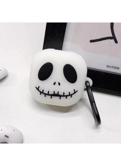 NIBEMINENT Case Compatible with Samsung Galaxy Buds 2 Case (2021) Galaxy Buds Pro Case (2021) Galaxy Buds Live Buds 2 Pro Cartoon Silicone Full Protective Cute Covers for Girls Women Skull  - Image 3