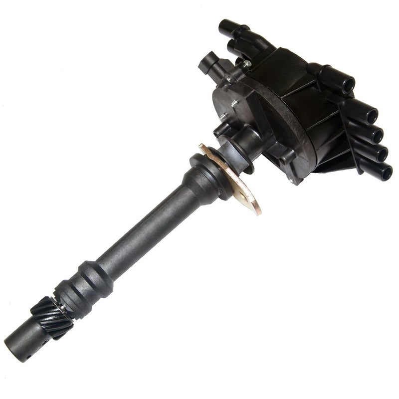 MAS Distributor With Black Cap Replacement For Chevy GMC Cadillac Vortec V8 57L 50L 19962002 Direct Fit Aluminum Body 1104051 1104058 1104079 12570425 93441558 GM01 841829 301829 - Image 2
