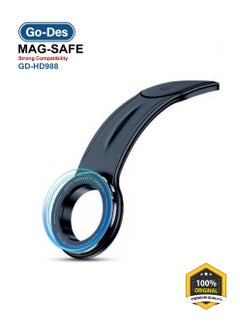 GO-DES Magnetic Car Mobile Holder Go-Des Premium Quality Super Strong Magnetic Freely Foldable Car Phone Holder GD-HD988  - Image 2