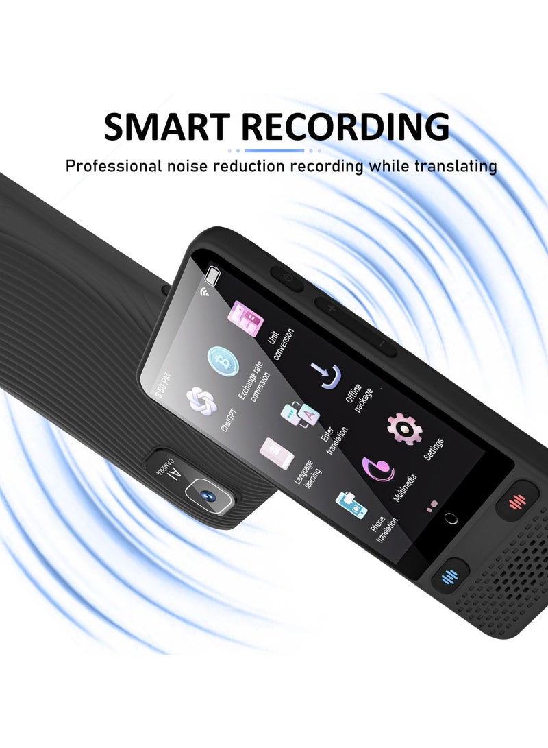 NajmStyle Language Translator Device No WiFi Needed, Real Time Two Way Language Translator 138 Languages Supported, Online/Offline/AI/Voice/Photo Translation, Instant Translator for Business, Learning & Travel - Image 5