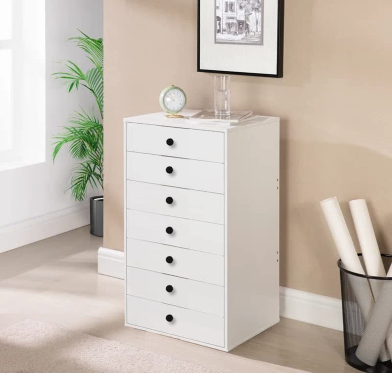 فرنتشر ستور وحدة ادراج مودرن ام دى اف - ارتفاع 90 سم - عرض 50 سم - عمق 40 سم ، من فرنتشر ستور. - Image 1